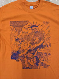 Image 2 of DK Bedtime For Democracy T-shirt (orange)