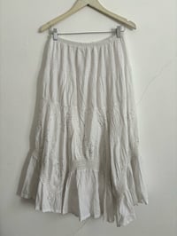 Image 3 of 00s white skirt // XL