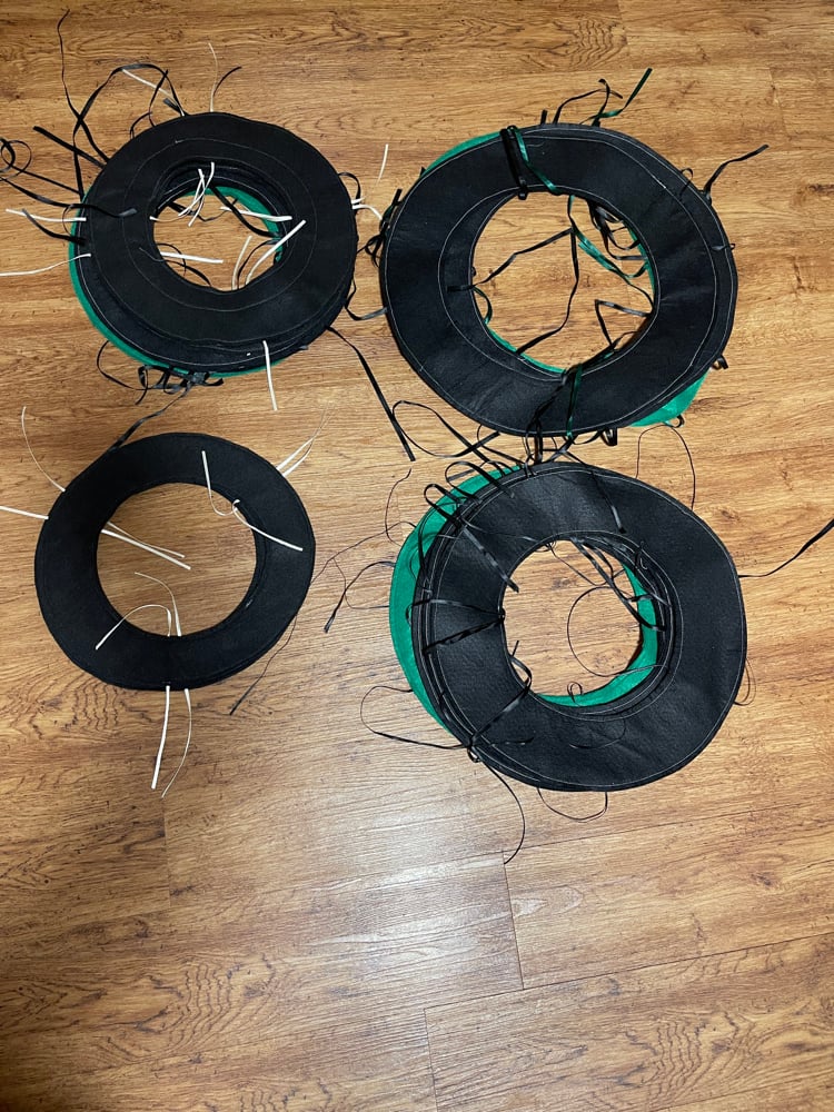 Image of Protective Backing for Wreaths 