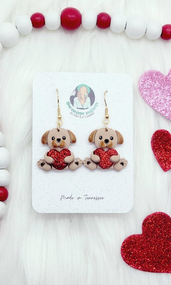 Image of Puppy Love Earrings