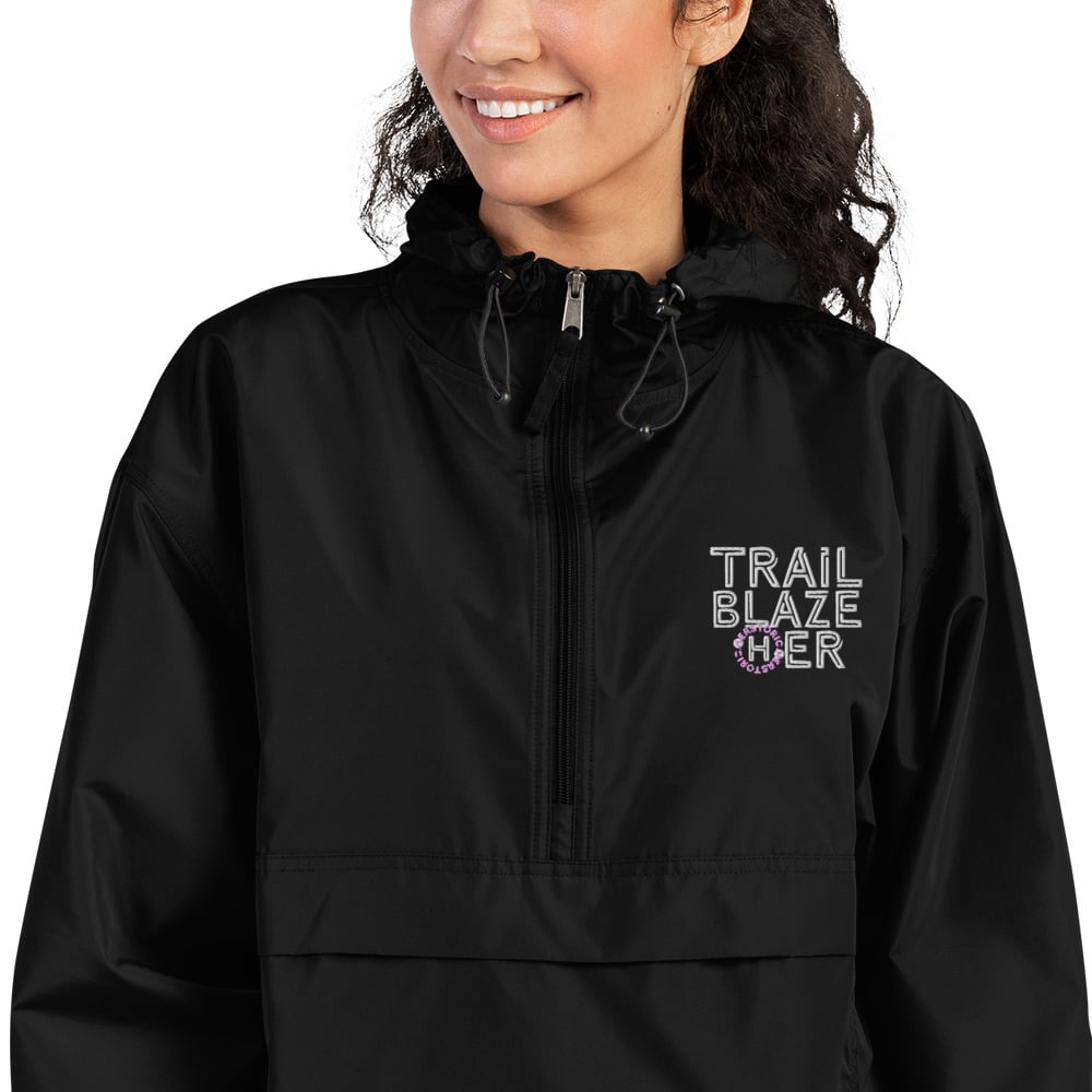 TRAILBLAZ(H)ER CHAMPION PACKABLE JACKET WHITE