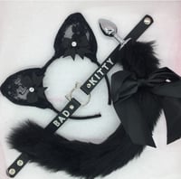 Black Lace 🐈‍⬛ Kitten PetPlay Set
