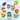 Art Class Evolution Series Vinyl Stickers