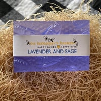 Image 1 of Lavender Sage Honeybee Glycerin Soap