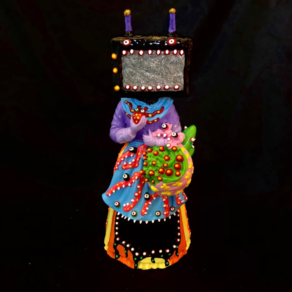 Image of TV’s Don’t  Really Static Anymore: part of the TV God series  13x6