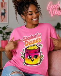 Image 4 of Stephanie Diane’s Graphic  Butter Cream Lady Tee