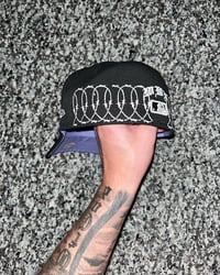 Image 3 of LAVENDER BRIM CHICAGO WHITE SOX CUSTOM FITTED 