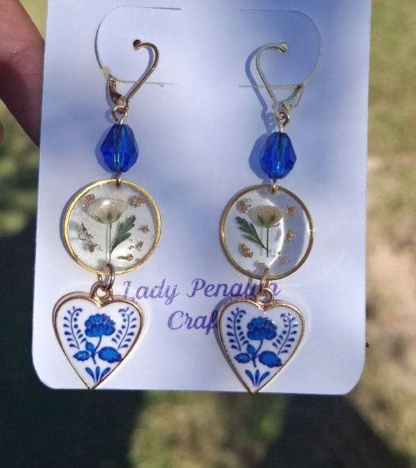 Image of Blue Talvera Style Dangles