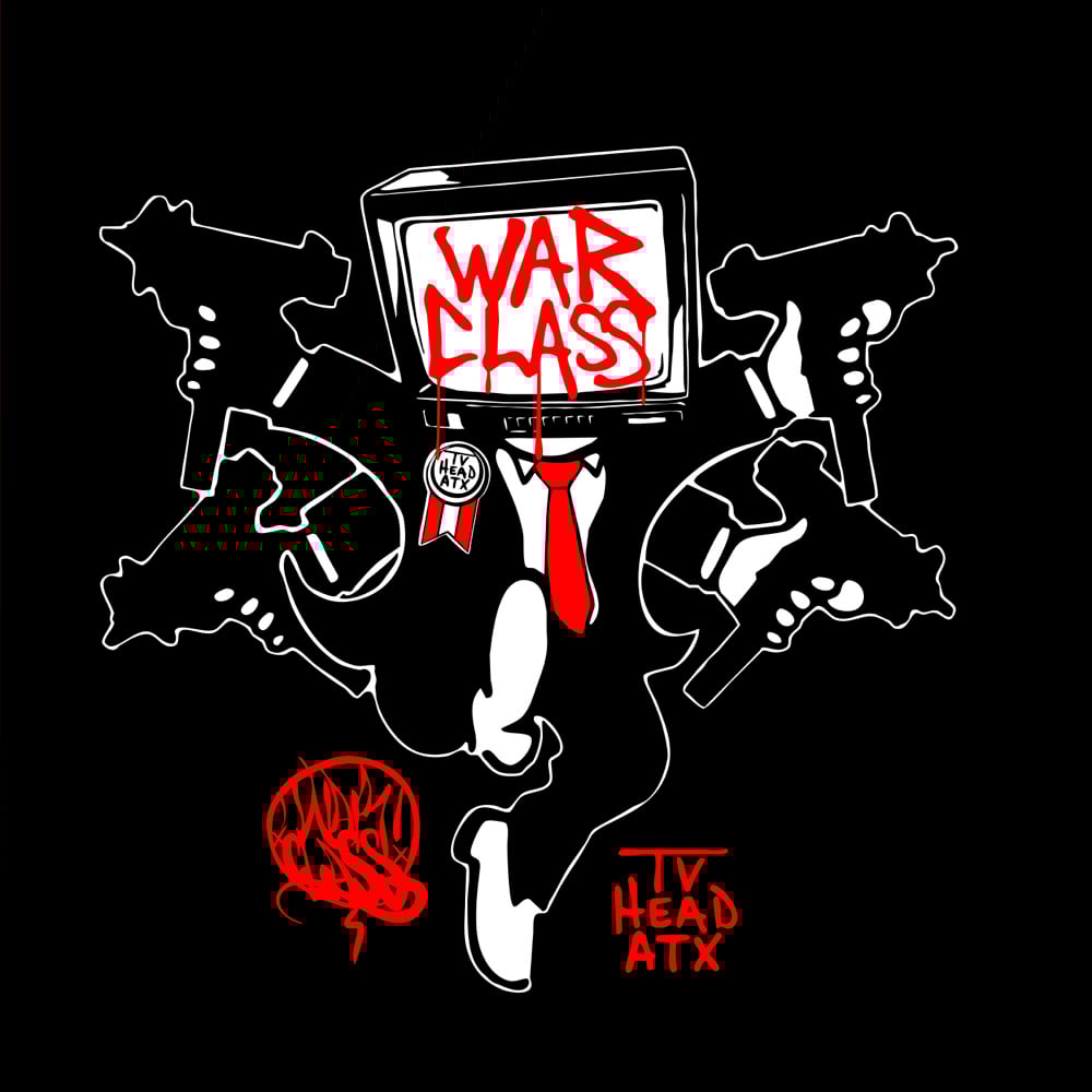 PreOrder - WarClass X TVheadATX  Tshirt Collab