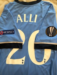 Image 1 of Tottenham Hotspur “ALLI 20” 2015/16 Away Shirt + UEL patches, M