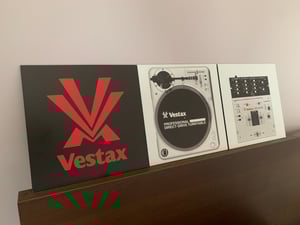 Image of 10” printed metal plates