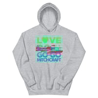Image 1 of *LOVE DC GOGO "BRIGHT & BOLD" Gray Hood by MITCHCRAFT