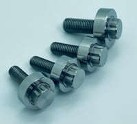 Image 1 of Titanium Seat Hardware Kit (driver & passenger)