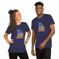 Image 4 of Caturday Alebrije Unisex T-shirt
