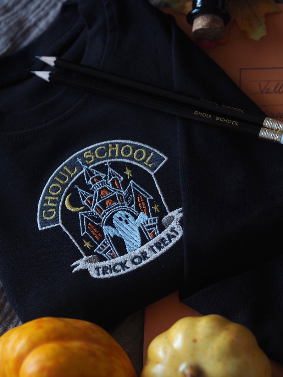 Image of Ghoul School - Long Sleeve Tee, Black 