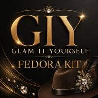 Glam It Yourself Fedora Kits 