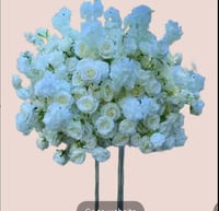 80 cm white Flower balls For Rent Only 