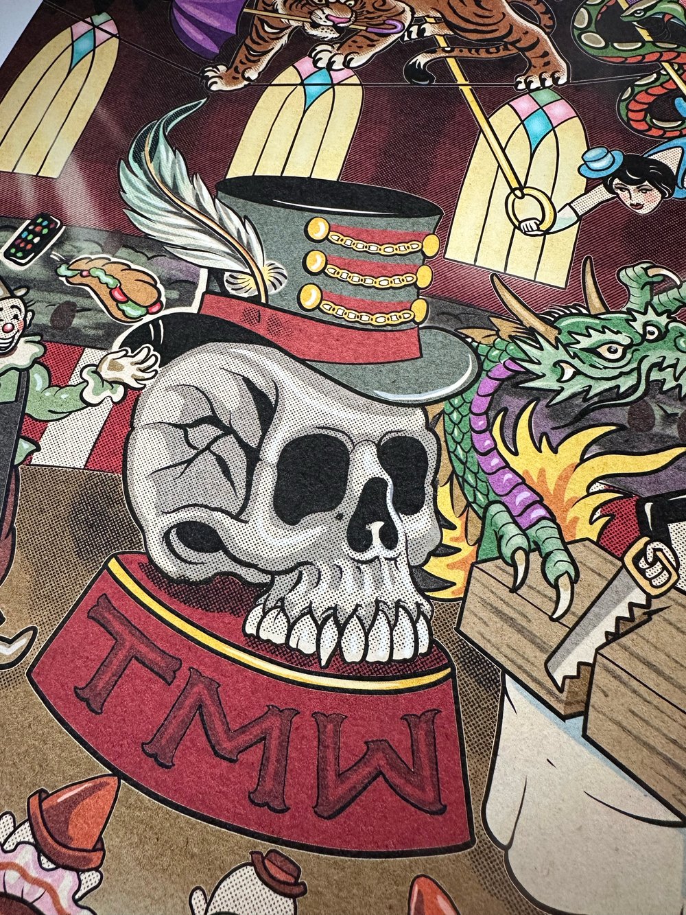 Image of Circus Print - 16” x 20”
