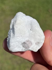 Image 2 of Purple Scapolite In Marble Matrix Specimen | Afghanistan #2956