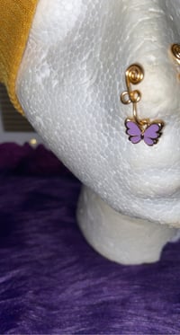Image 4 of Butterfly Nose Cuff