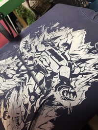 Image 1 of “OVER 9,000!” BLACK HOODIE!