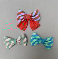 Image 1 of Candy Stripe Sailor Bows / Bow Ties