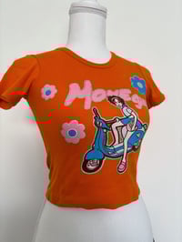 Image 2 of 00s Orange baby t // XS