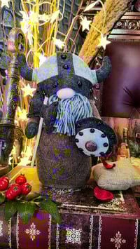 Image 3 of 👑The Armored Kingdom Gnome Warrior Plushie