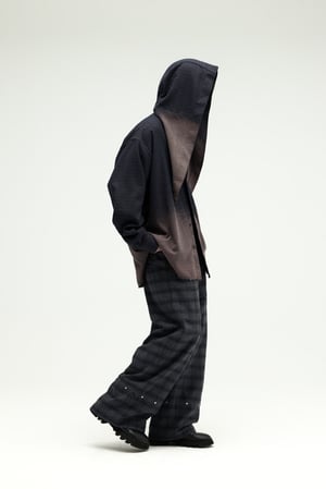 Image of EQUALNEAR - Prisoner LS Shirt (Blue)