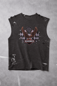 Image 1 of R MOTORS FLAG MUSCLE TEE