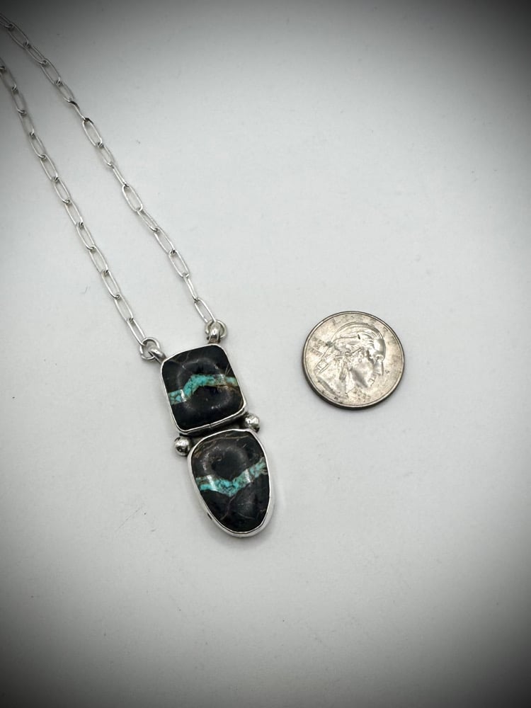 Image of Blackjack  Necklace