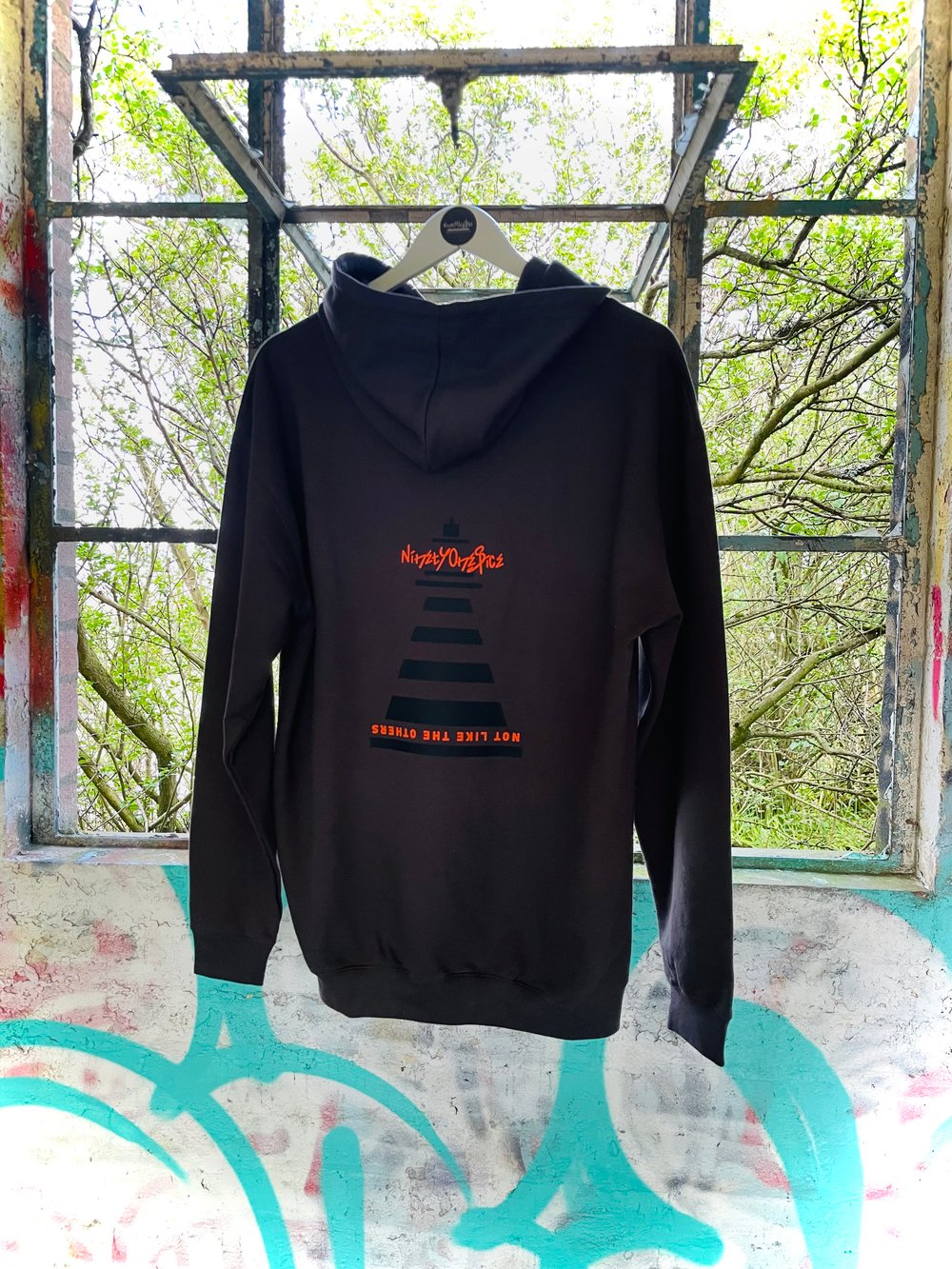 Image of Storm Grey Leopard Lighthouse Hoody