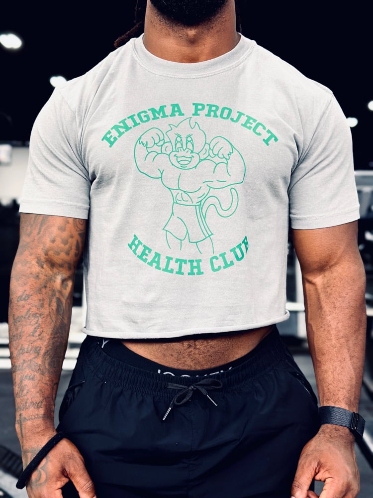 Image of Enigma Project Health Club Shirt.