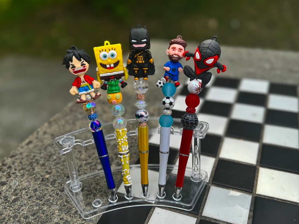 Image of Cartoon Toppers Beaded Pens
