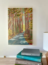 Image 2 of “Avenue of Giants", 12x18" original painting