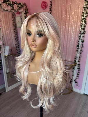 Image of pink bang luxury  (custom order) 