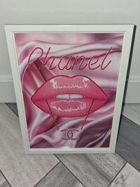 Image 3 of GLOSSY PINK LIPS PRINT