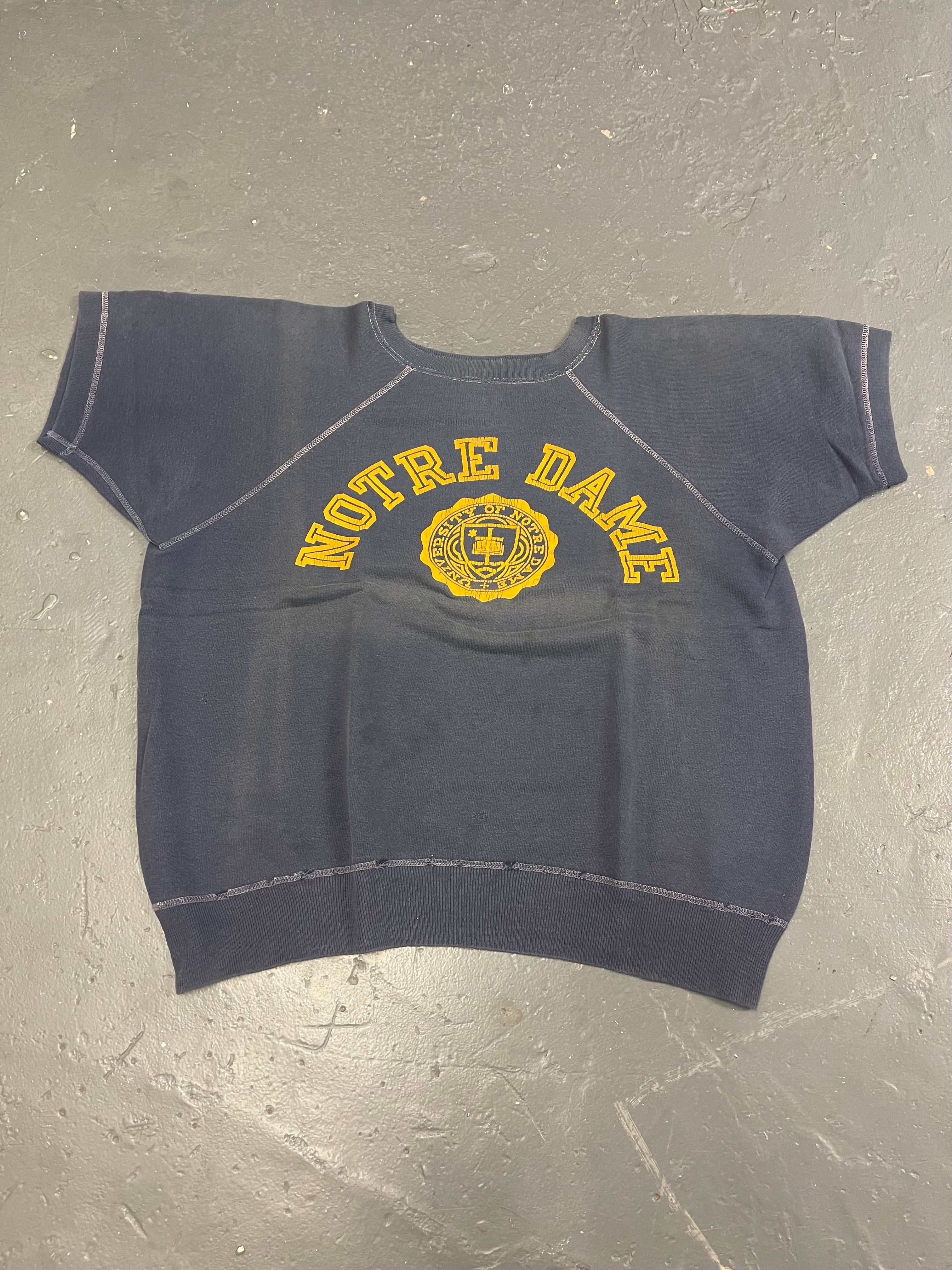 Image of 60s Notre Dame IVY S/S sweatshirt 