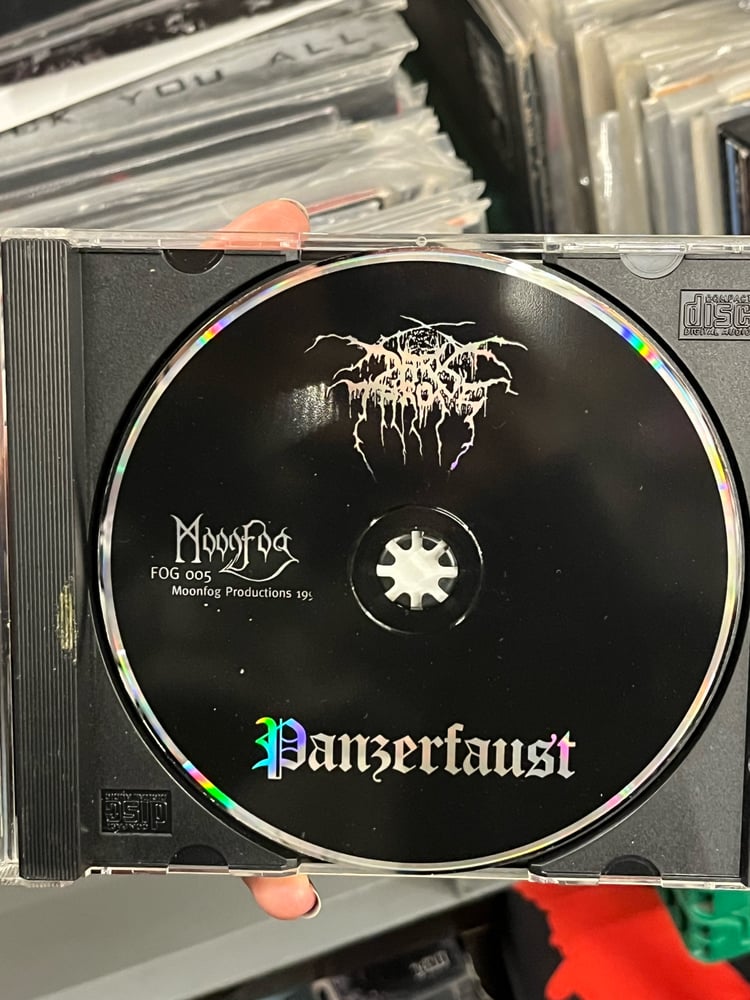 Image of CD Darkthrone Panzerfaust ORIGINAL+SIGNED