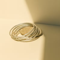 Image 1 of Silver Bangle Set