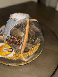 Image 3 of LV Denim Trucker Hat