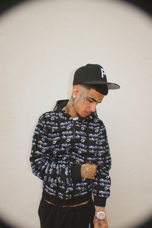 Image of All over zip up 