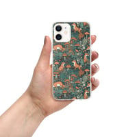 Image 14 of Boho Nature Cottagecore Inspired Fox Among Mushrooms Clear Case for iPhone®