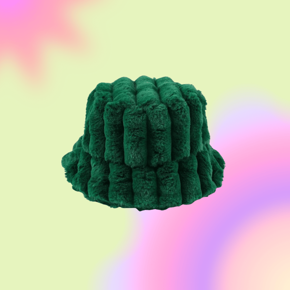 Broccoli City Fuzzy Bucket Hat