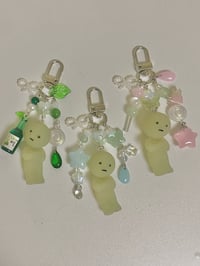 Image 1 of smiski keychain