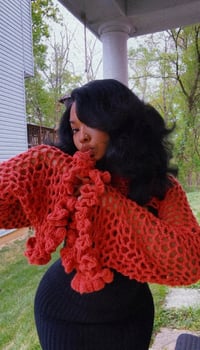 Image 1 of Ruffled Shrug 🌺