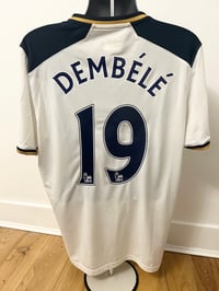 Image 3 of Tottenham Hotspur “DEMBÉLÉ 19” 2016/17 Home Shirt + PL patches, XL