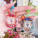 One Piece Tamagotchi Keychains