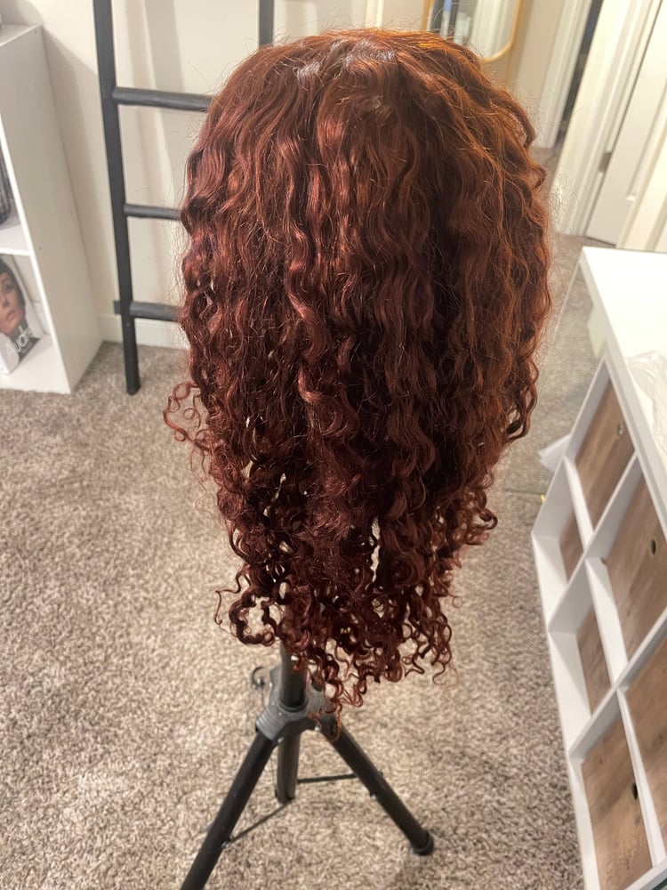 Image of Reddish Brown 6x6 Lace Wig 