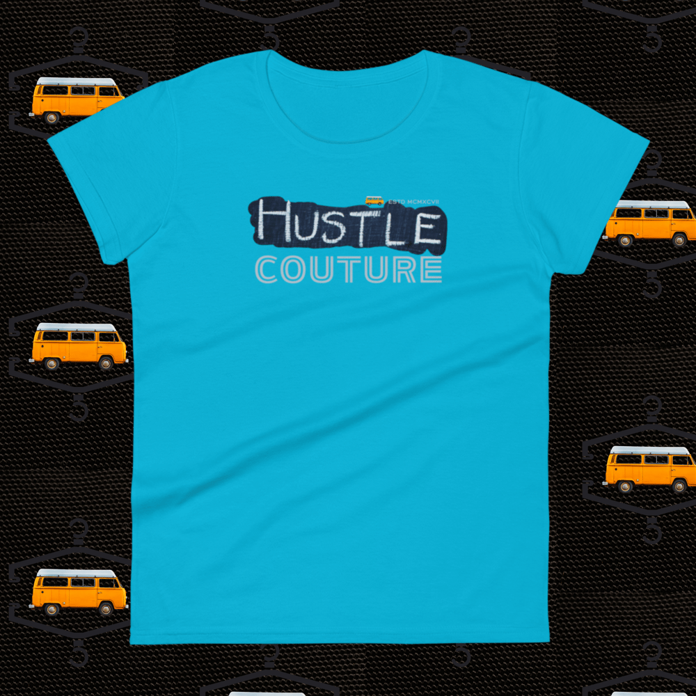 HUSTLE COUTURE WOMEN'S PREMIUM TSHIRT